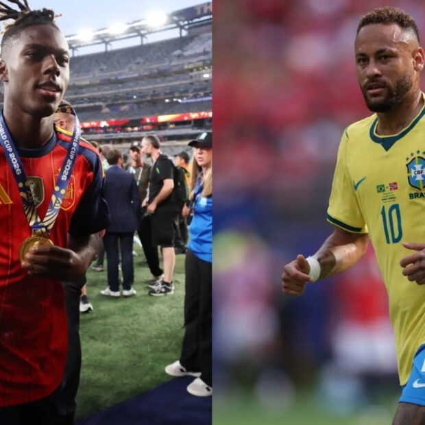 Nico Williams declarou que Neymar é seu ídolo e dedicou a conquista ao brasileiro