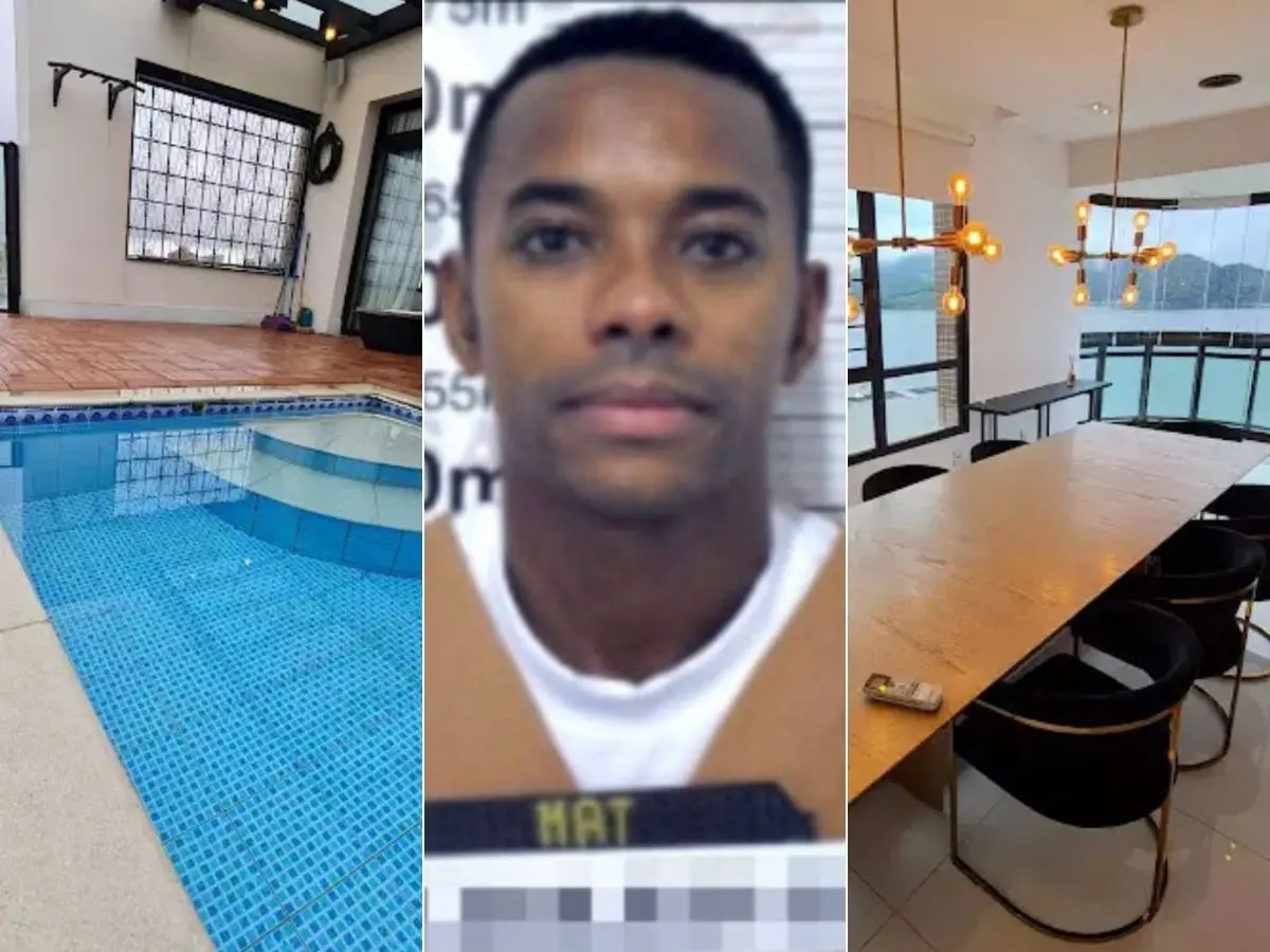Cobertura onde Robinho morava fica na orla do bairro Aparecida, em Santos