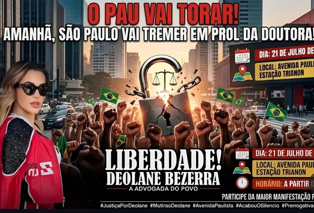 Card da convocação foi repostado por Solange Bezerra, mãe da influenciadora