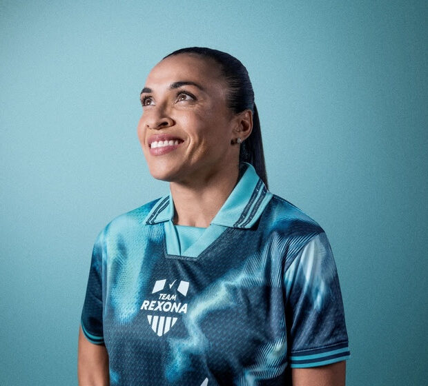 Marta é a nova embaixadora de Rexona para a Copa do Mundo Feminina da FIFA 2027.