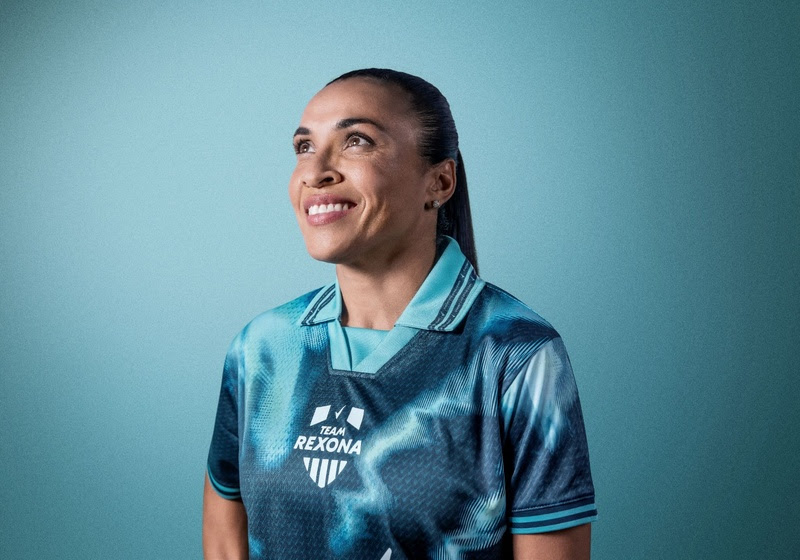 Marta é a nova embaixadora de Rexona para a Copa do Mundo Feminina da FIFA 2027.