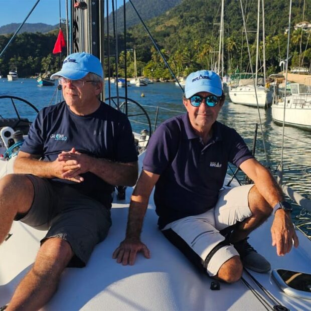 José Guilherme Pereira Caldas e Luiz Bolina serão homenageados na abertura da Semana Internacional de Vela de Ilhabela.
