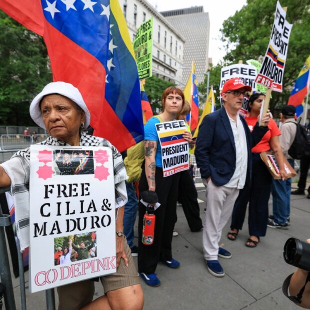 procedural hearing in new york for former venezuelan president nicolas maduro and wife cilia flores