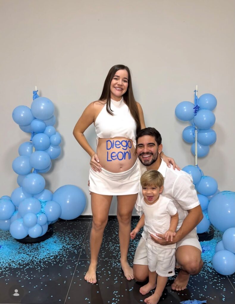 O casal de influenciadores estão esperando o segundo filho