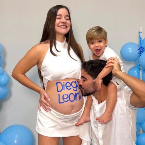 Laura e Waguinho revelaram o nome de seu segundo filho