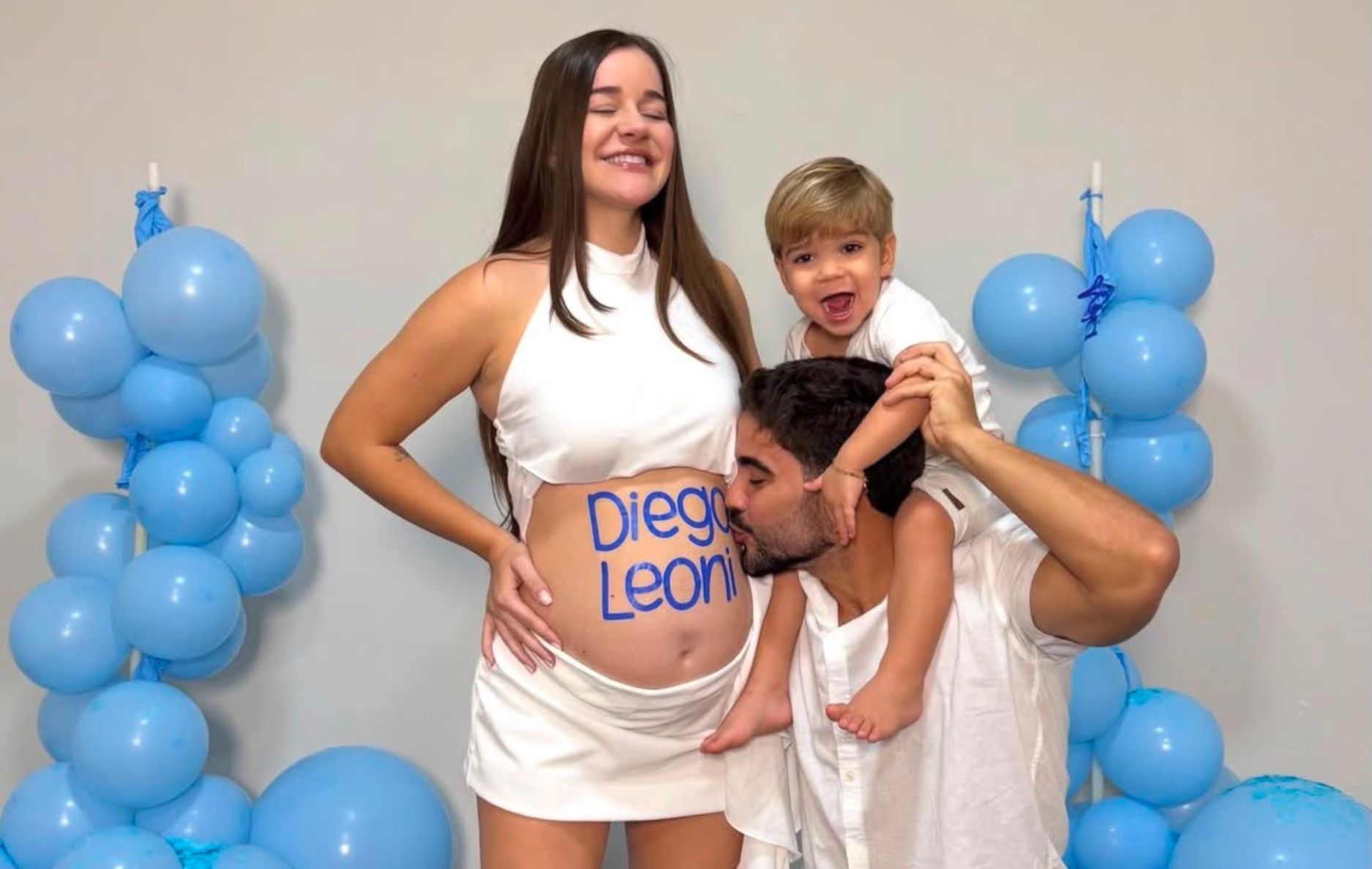 Laura e Waguinho revelaram o nome de seu segundo filho