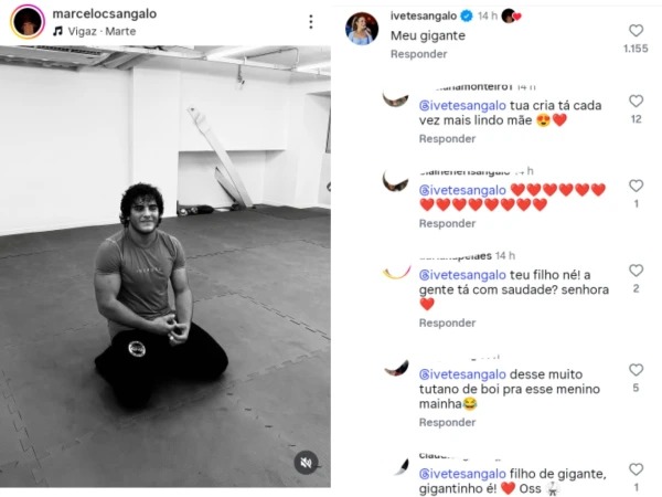 Ivete Sangalo elogiou o filho após a repercussão da imagem nas redes sociais