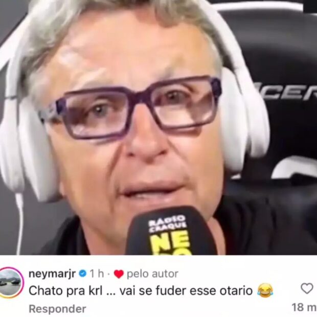 Neymar respondeu a Craque Neto após críticas por participar de torneio de pôquer