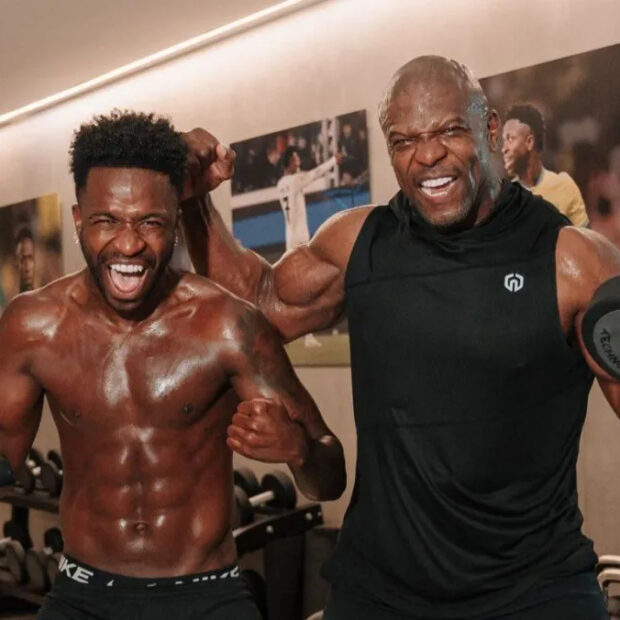 terry crews e vini jr