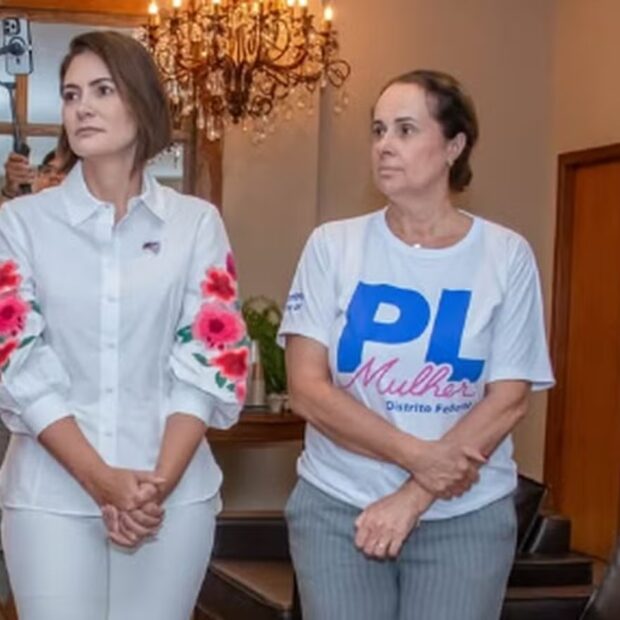 Michelle Bolsonaro e Maria Amélia/ Redes Sociais
