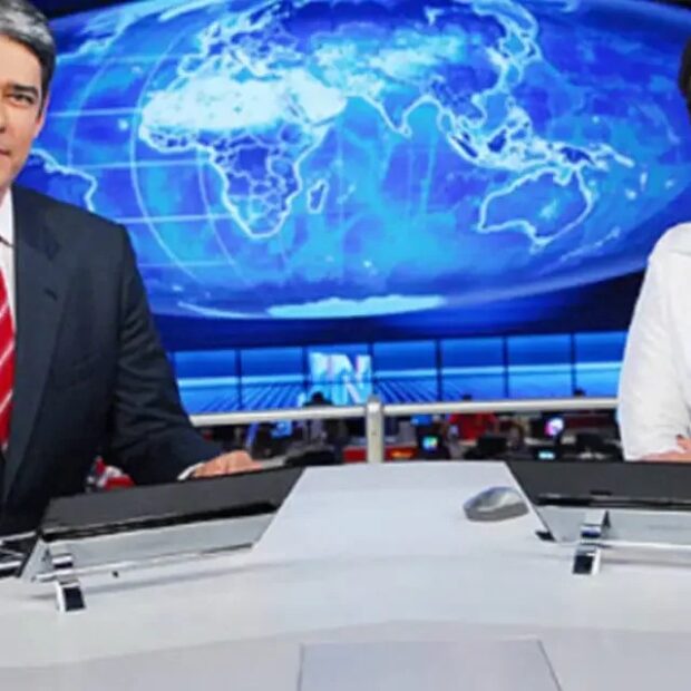 Fátima Bernardes comandou o Jornal Nacional por 14 anos ao lado de William Bonner