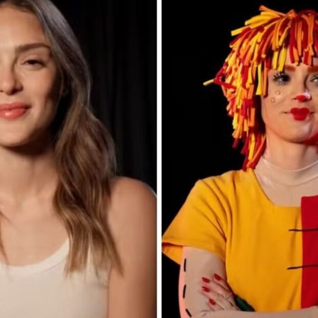 Isabelle Drummond reviveu o visual de Emília para celebrar a volta de Sítio do Picapau Amarelo ao Globoplay