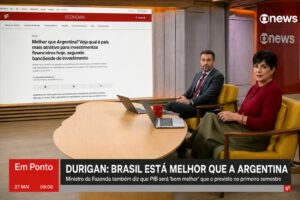 Comentaristas da GloboNews criticaram a reação do ministro da Fazenda