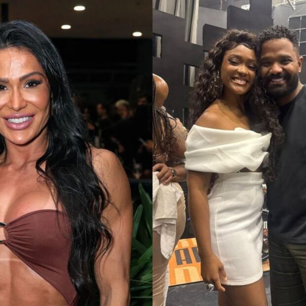Gracyanne Barbosa manifestou apoio a Erika Januza em meio à repercussão do fim do relacionamento da atriz.
