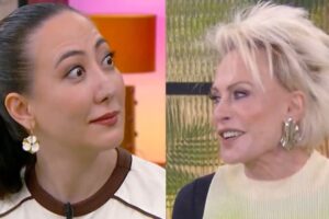 Ana Maria Braga provocou risadas ao fazer comentários de duplo sentido no Mais Você