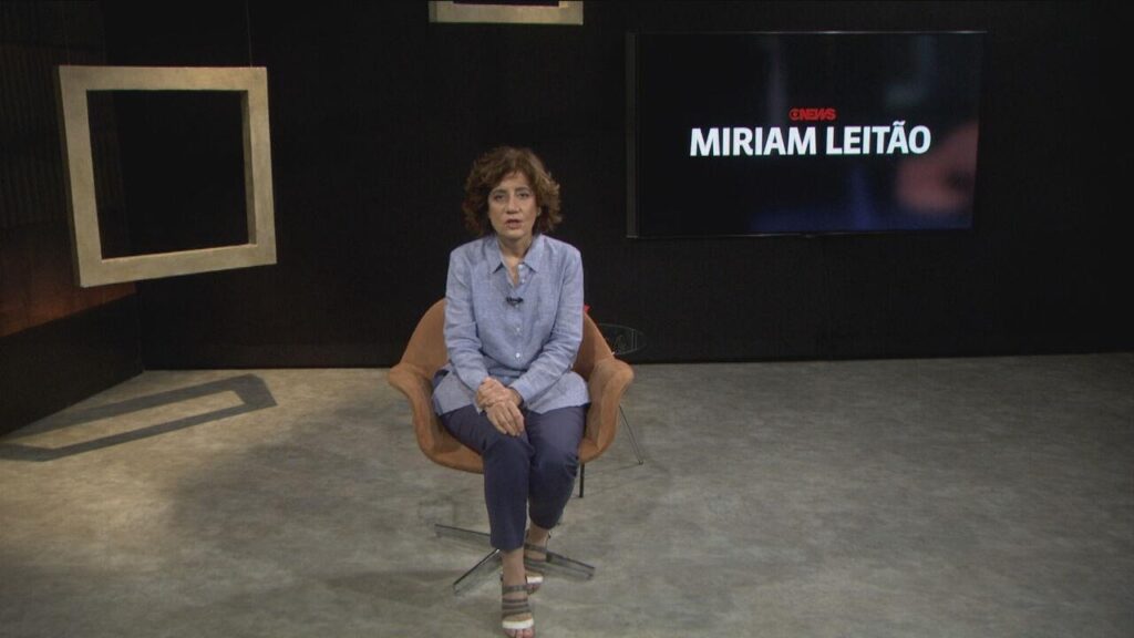 Figueiredo também citou Míriam Leitão em comentário de teor sexual.