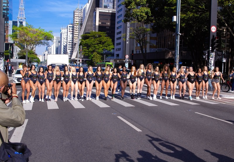Pela primeira vez, todas as candidatas do Miss Bumbum Brasil 2026 disputam a final marcada para outubro, em São Paulo. - Créditos: @missbumbumbrasil | Roberto Batista | CO ASSESSORIA