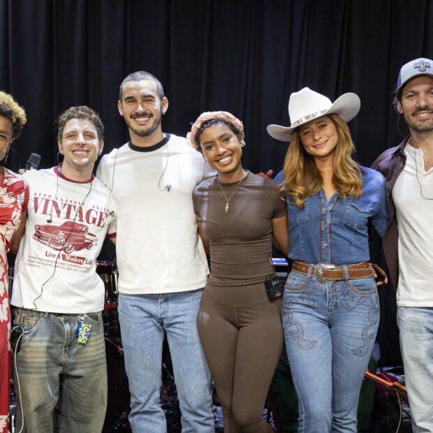 Goiânia recebe show da Turnê Coração Acelerado nesta sexta-feira Ensaio da Turnê Coração Acelerado com Filipe Bragança, Isabelle Drummond, Isadora Cruz, Gabz, Guito, Elisa Lucinda, Diego Martins. Globo/ Manoella Mello