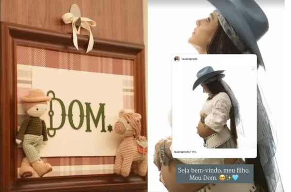 A cantora celebrou a chegada do bebê com uma mensagem emocionada nas redes sociais
