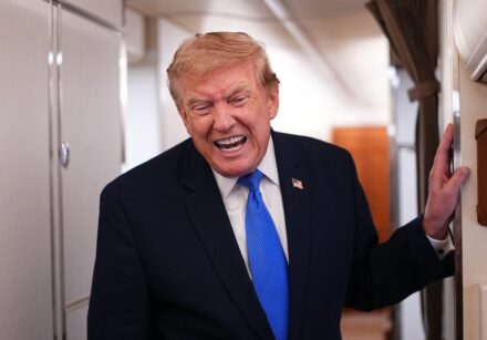 president trump returns to washington