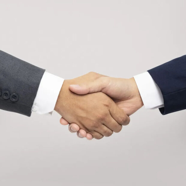 business agreement handshake hand gesture