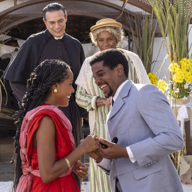 O noivado de Alika e Tonho promete emocionar, mas a chegada de Omar muda completamente o rumo da história. - Foto: TV Globo