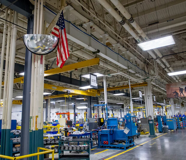 atividade industrial eua