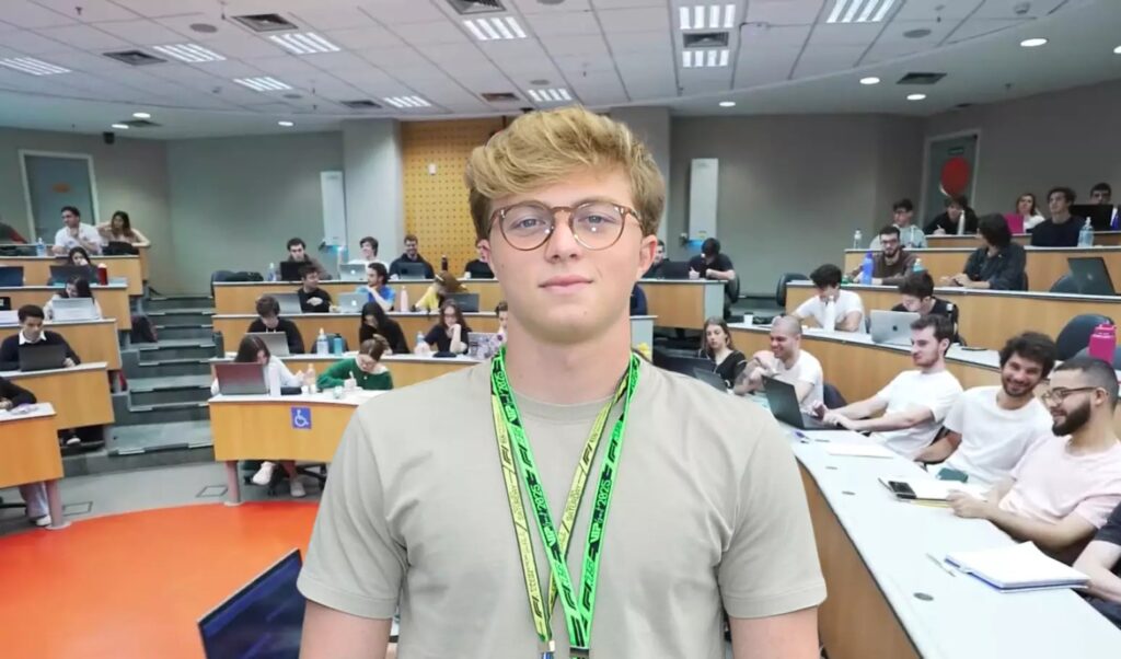 Benício Huck foi aprovado em Engenharia de Produção, curso com mensalidade de R$ 8.300