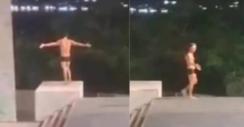 O comunicador foi encontrado alterado e apenas com roupas íntimas perto da Cruz Caída
