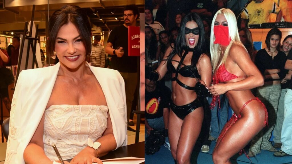 A ex-Tiazinha afirmou que se sentiu traída pela direção e por Huck, não por Joana Prado
