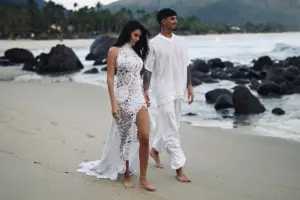 Gabriel Medina e Isabella Arantes receberam milhares de mensagens de apoio após confirmarem a perda do bebê.