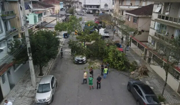 temporal com ventos fortes sp