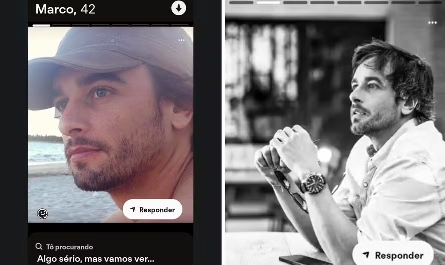 O ator alegou ter confundido a vítima com a namorada, mas se apresentava como solteiro no Tinder