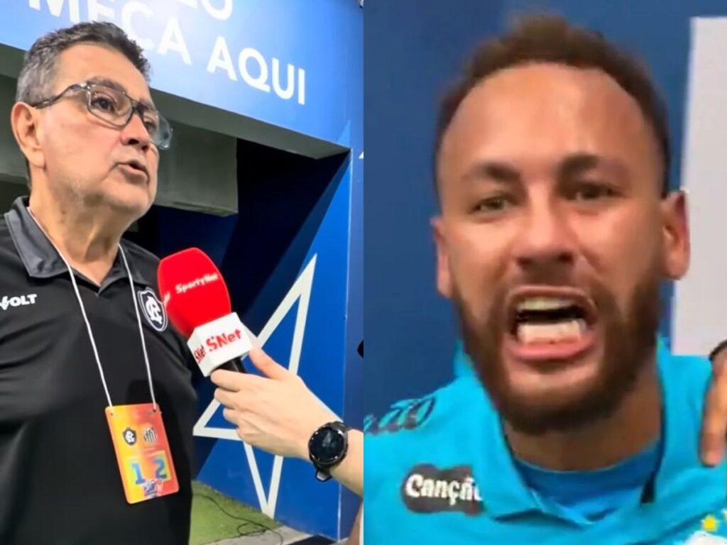 Tonhão chamou o camisa 10 de “vagabundo” após a confusão no fim de Remo x Santos
