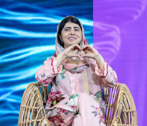 Malala Yousafzai participou do Rio Innovation Week 2026 e defendeu o uso da Inteligência Artificial para democratizar a educação. Créditos: Divulgação/Rio Innovation Week