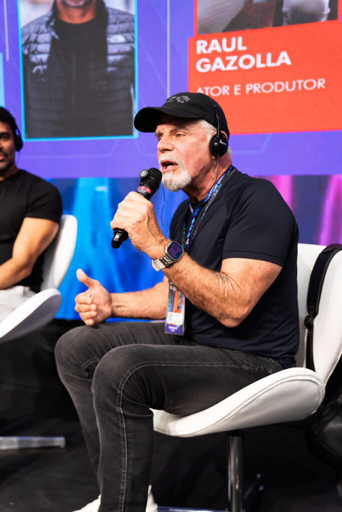 O ator completou 71 anos nesta sexta-feira, mesmo dia em que encerra a sexta edição do Rio Innovation Week, no Píer Mauá.
Crédito: Divulgação/Rio Innovation Week