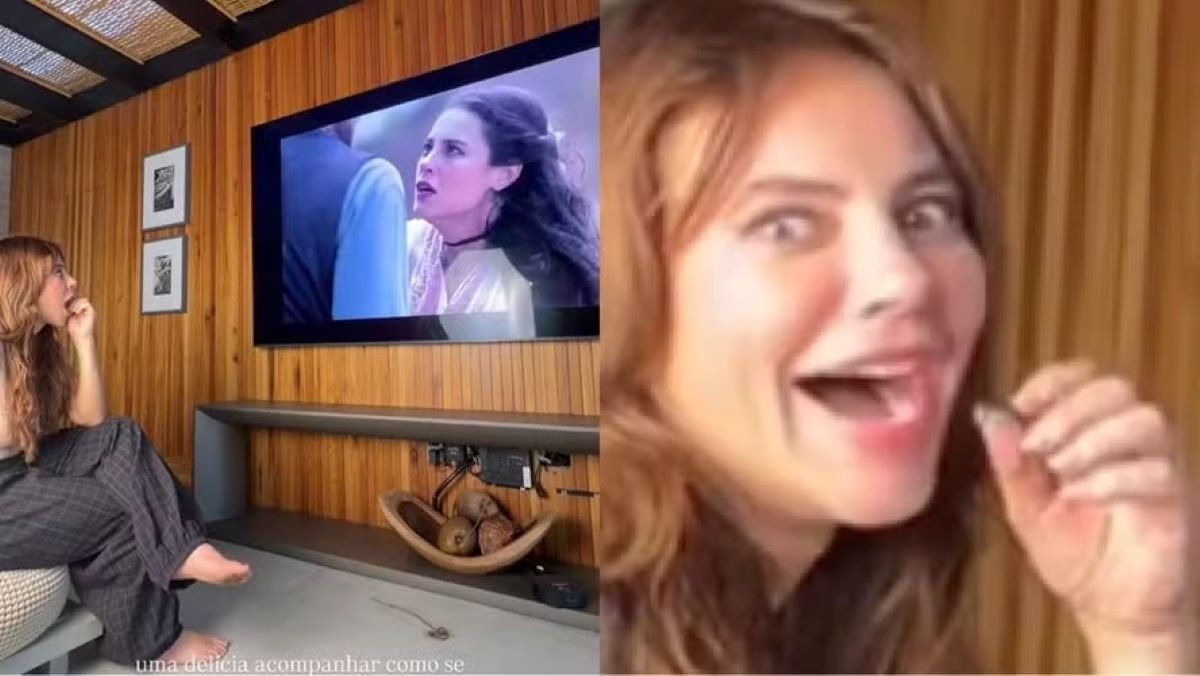 Paolla Oliveira reagiu à própria morte em Além do Tempo durante reprise da novela na Globo