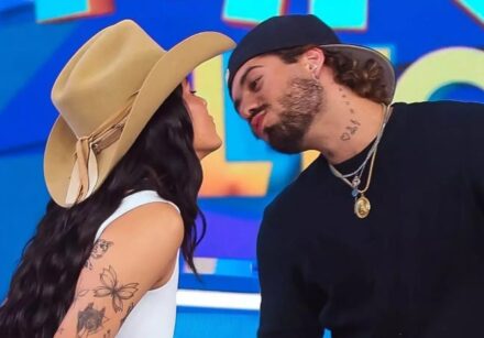 Zé Felipe mandou um beijo misterioso para Ana Castela durante show em Rondônia