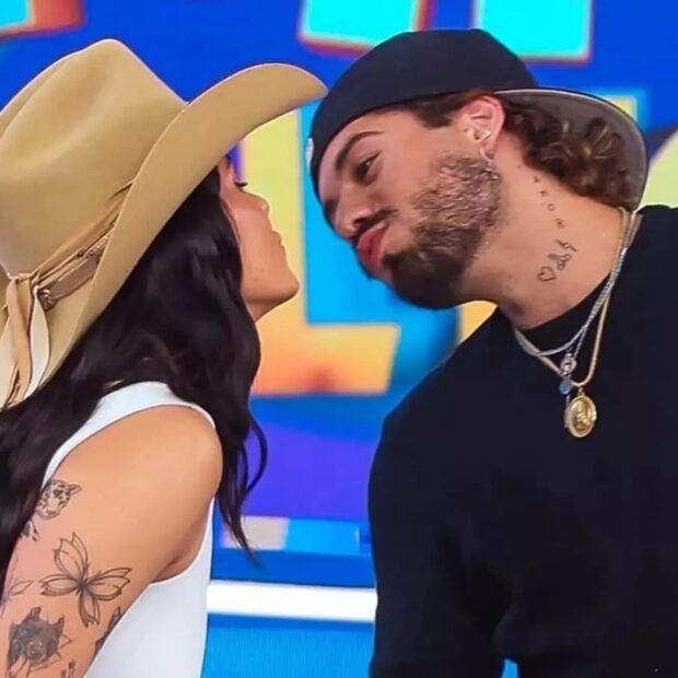 Zé Felipe mandou um beijo misterioso para Ana Castela durante show em Rondônia