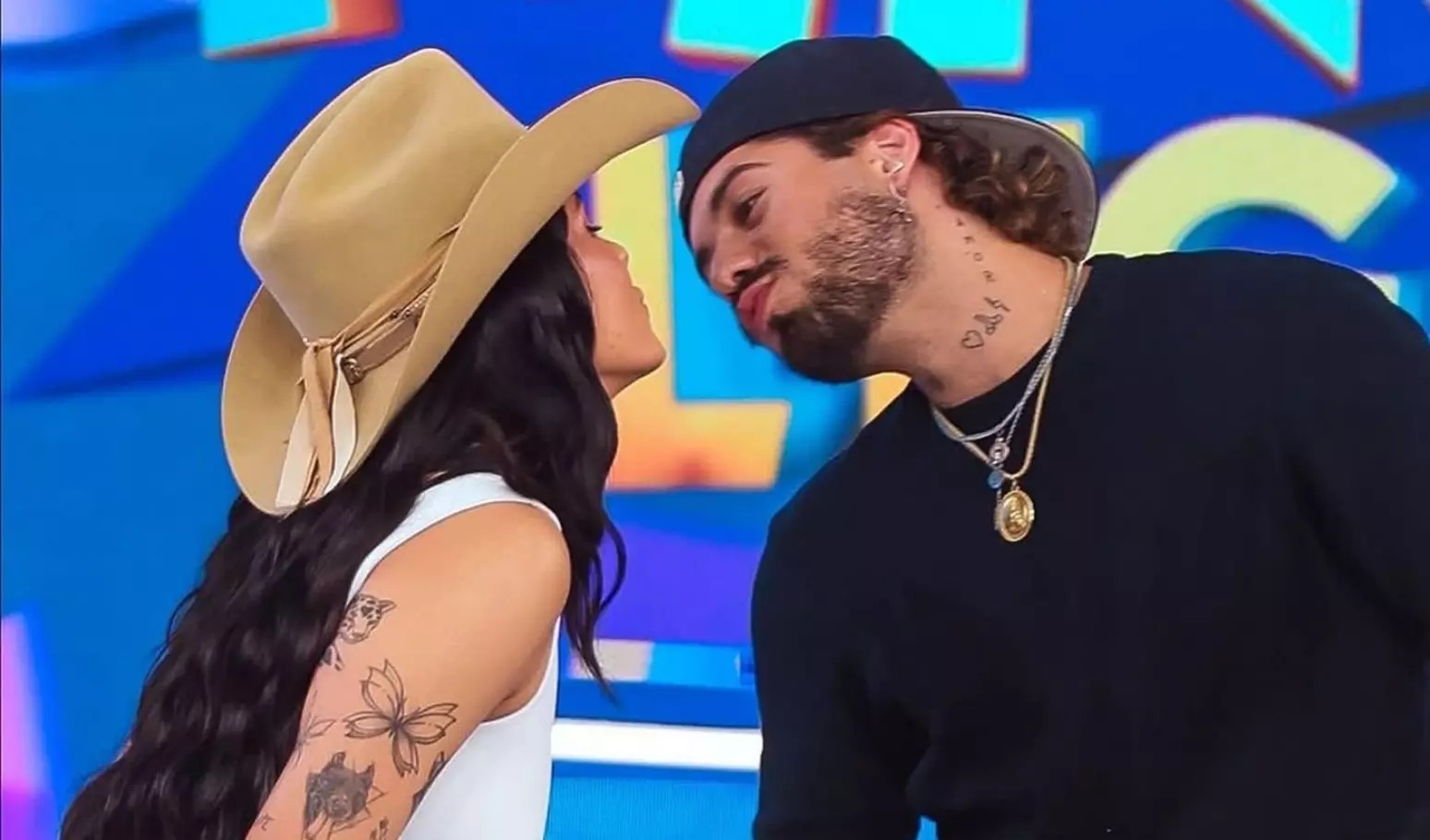 Zé Felipe mandou um beijo misterioso para Ana Castela durante show em Rondônia
