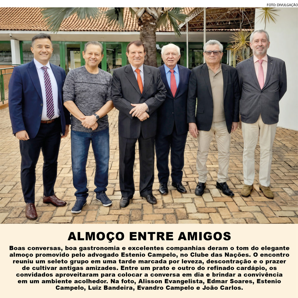 alisson evangelista, edmar soares, estenio campelo, luiz bandeira, evandro campelo e joão carlos blog