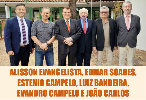 alisson evangelista, edmar soares, estenio campelo, luiz bandeira, evandro campelo e joão carlos capa