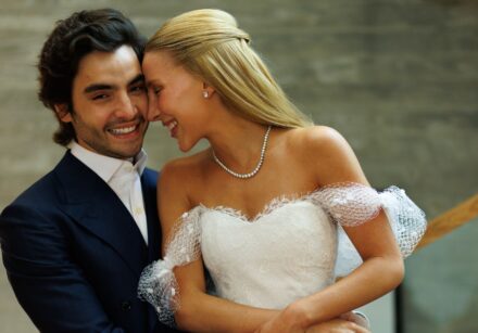 Sofia Bresser e Theo Braga celebraram o noivado em São Paulo com uma festa dividida em dois atos, Chiaro e Scuro. Crédito: Adalberto Rodrigues