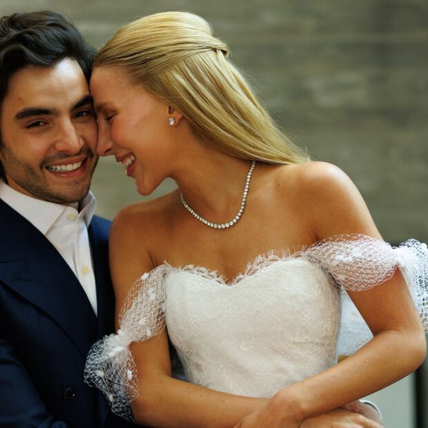 Sofia Bresser e Theo Braga celebraram o noivado em São Paulo com uma festa dividida em dois atos, Chiaro e Scuro. Crédito: Adalberto Rodrigues
