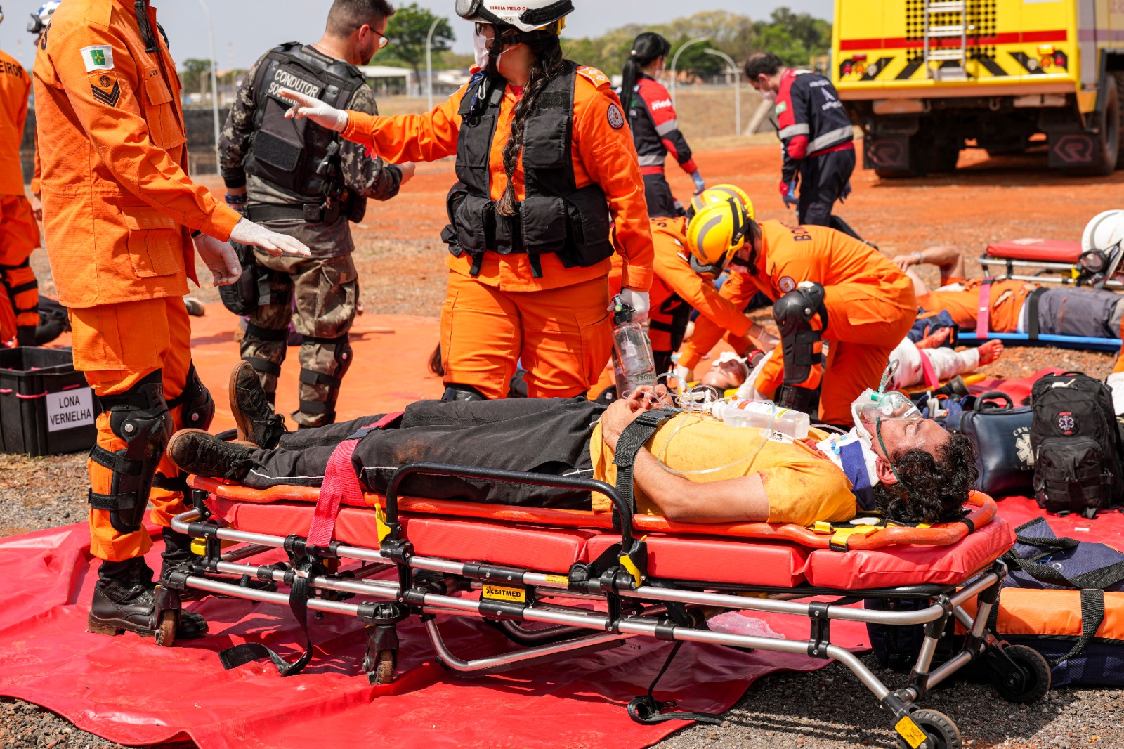 simulado emergencia