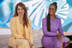 Maju Coutinho e Poliana Abritta comandam o Fantástico em meio à pior fase de audiência do programa