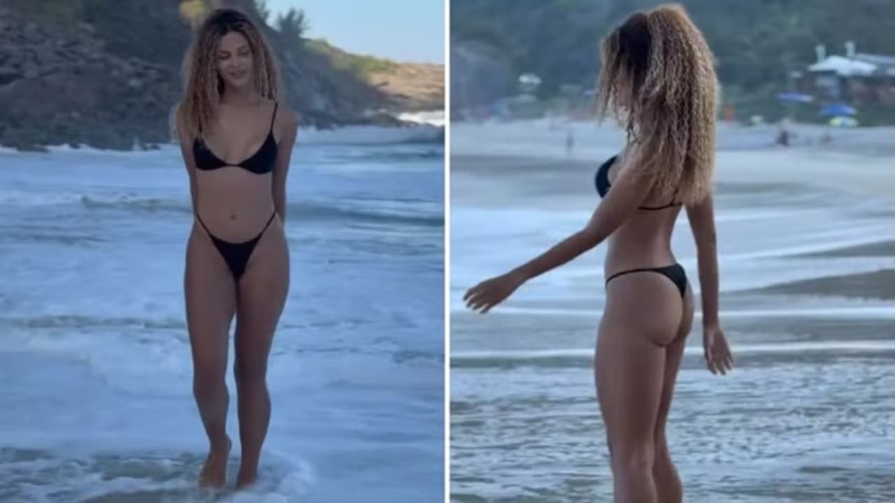 Gabriela Loran rebateu acusação de Photoshop em vídeo de biquíni