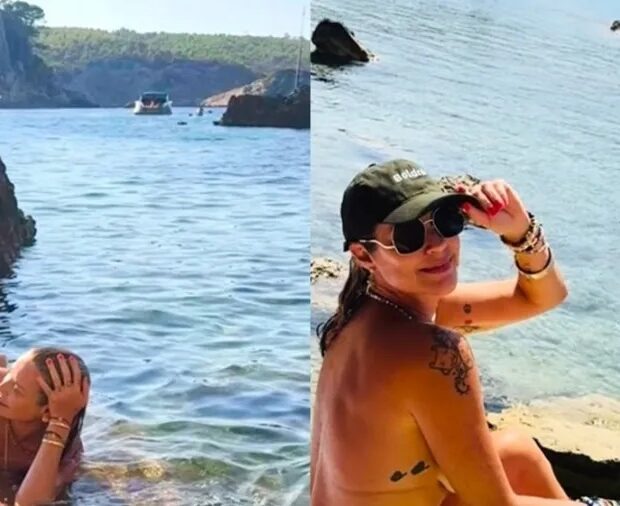 Luana Piovani republicou vídeo de viagem a Ibiza após dizer que post foi apagado