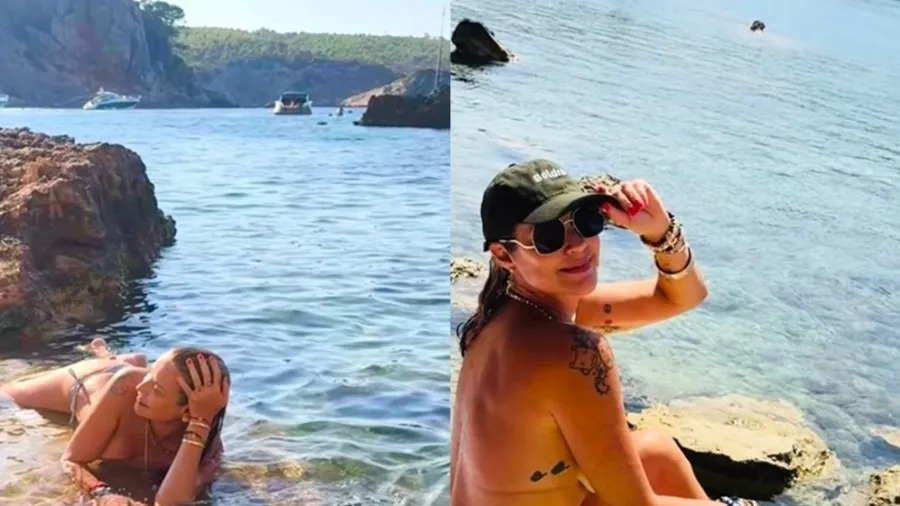 Luana Piovani republicou vídeo de viagem a Ibiza após dizer que post foi apagado
