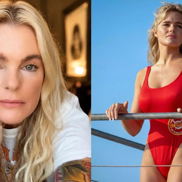 Erika Eleniak, estrela de “Baywatch”, abriu um perfil no OnlyFans aos 56 anos